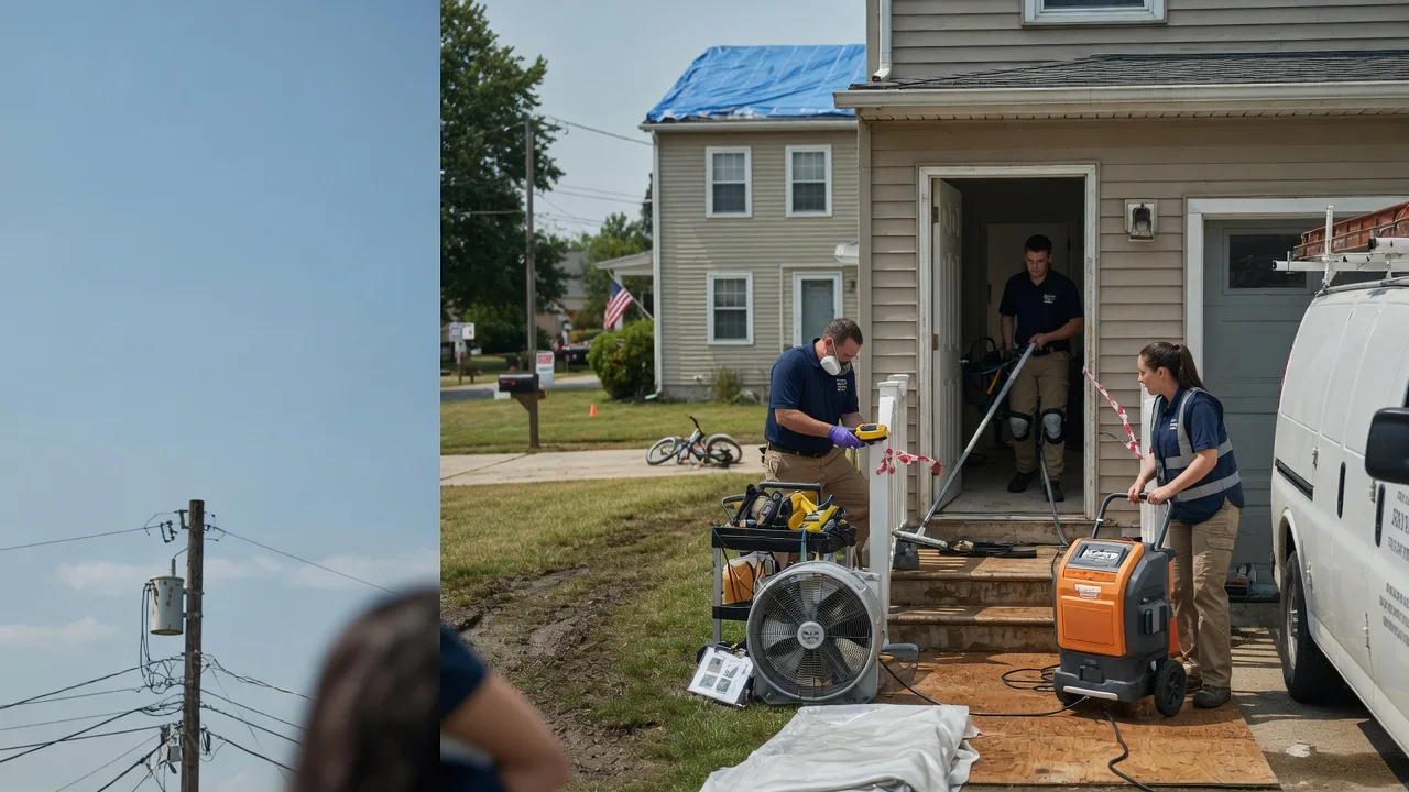 Water Damage Repair in Elmwood, WI near me